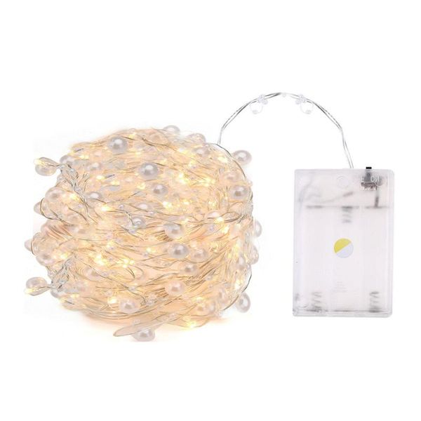 strings  led pearl copper wire string lights 2m 5m 10m battery power garland home diy fairy lamps for wedding party holiday gifts
strings  led pearl copper wire string lights 2m 5m 10m battery power garland home diy fairy lamps for wedding party holiday gifts