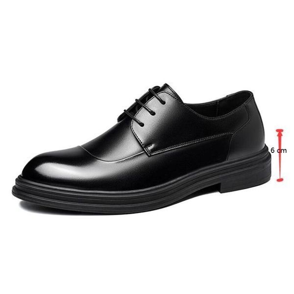 dress shoes heightening 6 cm men business social british innner increased mens wedding bridegroom oxfords taller heels male, Black
dress shoes heightening 6 cm men business social british innner increased mens wedding bridegroom oxfords taller heels male, Black