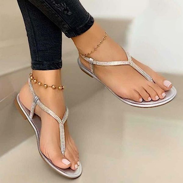 2021 shoes for women summer slip on woman sandals fashion rhinestone bling flat shoes female sandalias beach ladies footwear, Black
2021 shoes for women summer slip on woman sandals fashion rhinestone bling flat shoes female sandalias beach ladies footwear, Black