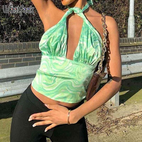 tie dye cut out womens camis halter satin crop hippie beach summer y2k green backless party clubwear, White
tie dye cut out womens camis halter satin crop hippie beach summer y2k green backless party clubwear, White