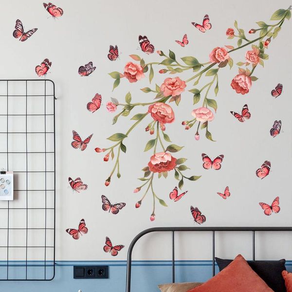 wall stickers morden decoration flowers butterflies waterproof decals for living room bedroom accessories
wall stickers morden decoration flowers butterflies waterproof decals for living room bedroom accessories