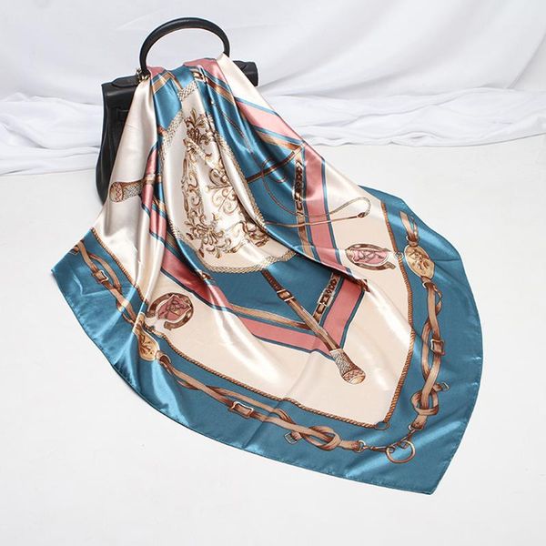 scarves silk square scarf neck hair tie band bag warp soft neckerchief hijab headscarf fashion for women, Blue;gray
scarves silk square scarf neck hair tie band bag warp soft neckerchief hijab headscarf fashion for women, Blue;gray