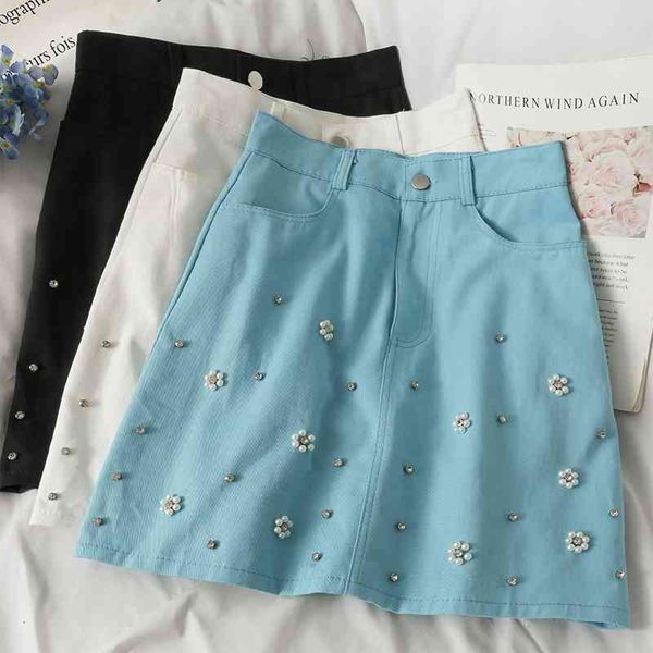 women's pants & capris sweet beaded high waist a-line skirt women's diamond-studded anti-failure bag hip summer denim mini l8, Black;white
women's pants & capris sweet beaded high waist a-line skirt women's diamond-studded anti-failure bag hip summer denim mini l8, Black;white