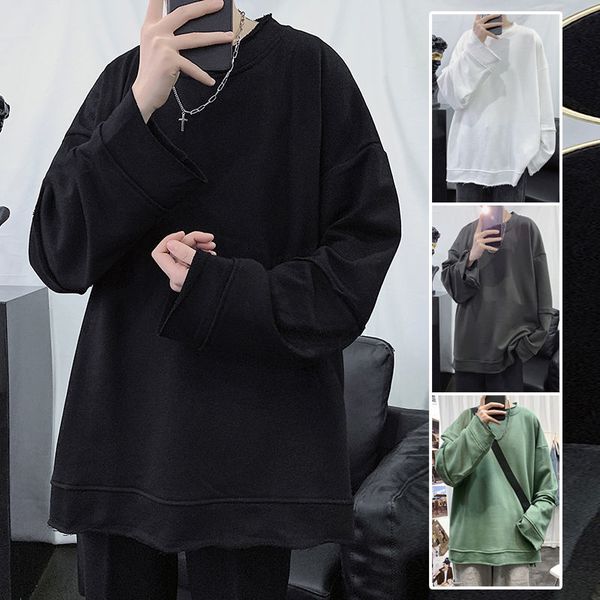 2021 new cotton men's fashion solid color o-neck sweatshirt men streetwear autumn winter oversize hoodie mens hoody dliz, Black
2021 new cotton men's fashion solid color o-neck sweatshirt men streetwear autumn winter oversize hoodie mens hoody dliz, Black