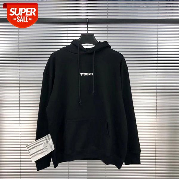 automne-hiver vetements hoodies men women loose big tag classic solid color vetements embroidery casual sweatshirts pullover #zi5p, Black 
automne-hiver vetements hoodies men women loose big tag classic solid color vetements embroidery casual sweatshirts pullover #zi5p, Black