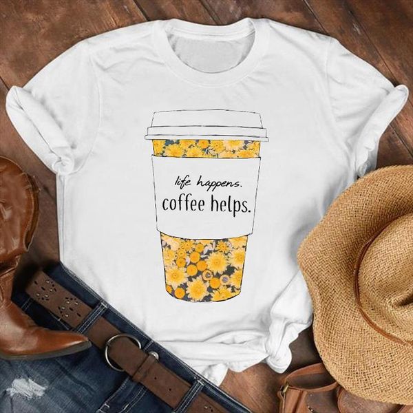 and women lady cartoon coffee mens cup cute floral fashion summer fall shirt clothes tee womens female print, White;black
and women lady cartoon coffee mens cup cute floral fashion summer fall shirt clothes tee womens female print, White;black