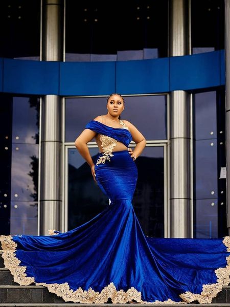 party dresses unique design velvet aso ebi evening sleeveless gold appliques royal blue prom gowns plus size custom made, White;black
party dresses unique design velvet aso ebi evening sleeveless gold appliques royal blue prom gowns plus size custom made, White;black