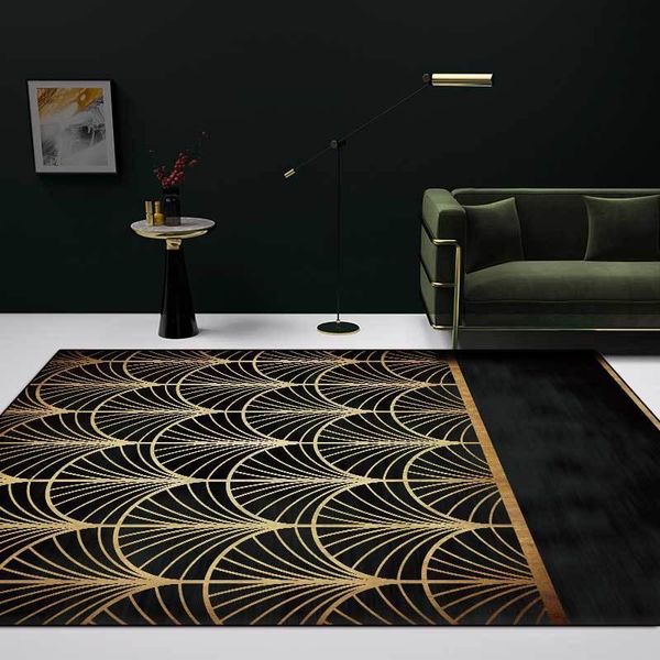 carpets 2021 modern minimalist light luxury retro black gold floor mat bedroom room large carpet home living tatami bedside
carpets 2021 modern minimalist light luxury retro black gold floor mat bedroom room large carpet home living tatami bedside