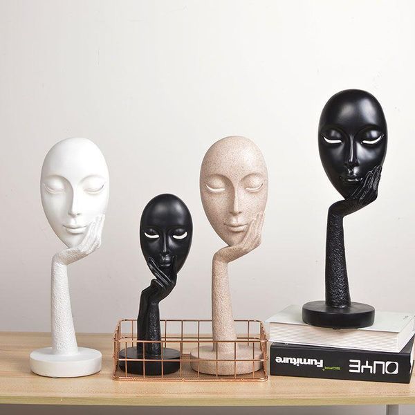 decorative objects & figurines abstract figure sculpture creative nordic decoration home woman art mask model statue resin crafts ornaments
decorative objects & figurines abstract figure sculpture creative nordic decoration home woman art mask model statue resin crafts ornaments