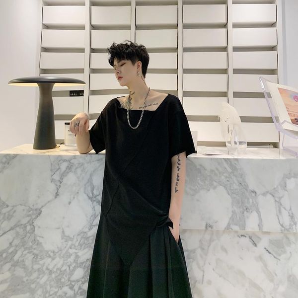 men's t-shirts t-shirt irregular summer dark department of mountain personality patchwork hairstyle style design short-sleeved fa, White;black
men's t-shirts t-shirt irregular summer dark department of mountain personality patchwork hairstyle style design short-sleeved fa, White;black