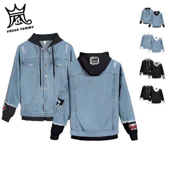 women's jackets jaqueta jeans feminina de cor sólida, casaco cowboy alta qualidade para meninas e meninos, Black;brown
women's jackets jaqueta jeans feminina de cor sólida, casaco cowboy alta qualidade para meninas e meninos, Black;brown