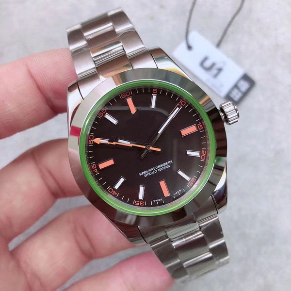 u1 factory mens watch sapphire glass stainless steel automatic sweep movement mechanical men watches male wristwatches, Slivery;brown
u1 factory mens watch sapphire glass stainless steel automatic sweep movement mechanical men watches male wristwatches, Slivery;brown