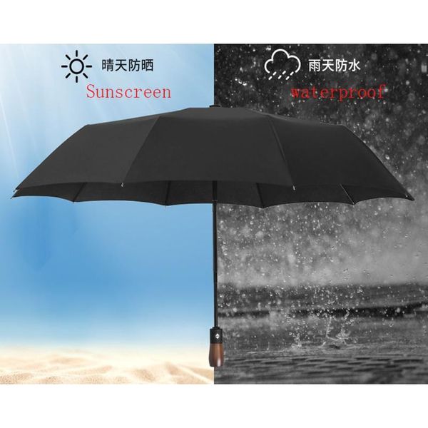 full matic oversize reinforced umbrella rain women three folding male female parasol umbrella windproof business u qyldch
full matic oversize reinforced umbrella rain women three folding male female parasol umbrella windproof business u qyldch