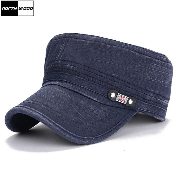 wide brim hats northwood solid womens military cap summer baseball for men fashion flat dad hat retro washed, Blue;gray
wide brim hats northwood solid womens military cap summer baseball for men fashion flat dad hat retro washed, Blue;gray