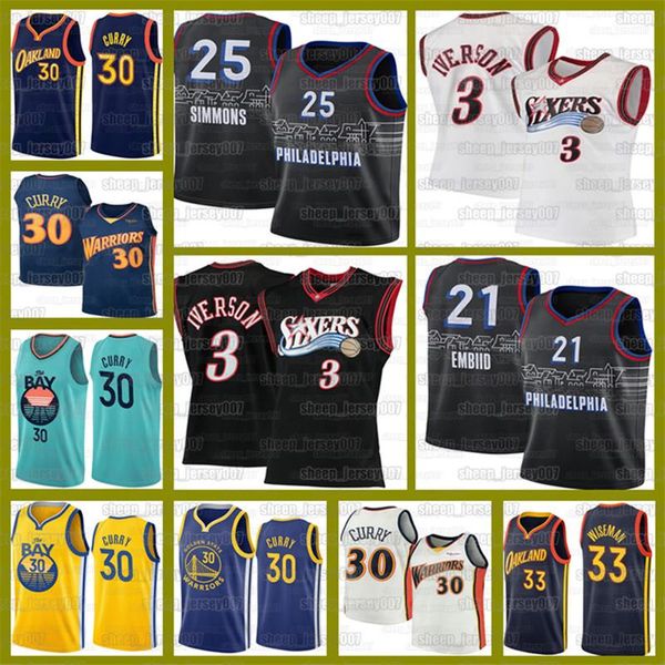 allen 3 iverson jerseys stephen 30 curry ben 25 simmons 76er warriors basketball joel 21 embiid james 33 wiseman basketball, Black;red
allen 3 iverson jerseys stephen 30 curry ben 25 simmons 76er warriors basketball joel 21 embiid james 33 wiseman basketball, Black;red