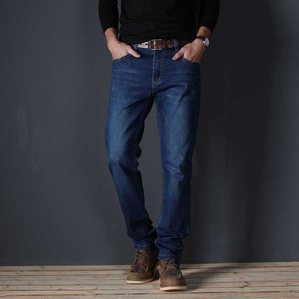 jeans men's elastic straight large size 48 men's simple style black blue stretch denim pants big men plus size 5xl 6xl 7xl 210622
jeans men's elastic straight large size 48 men's simple style black blue stretch denim pants big men plus size 5xl 6xl 7xl 210622