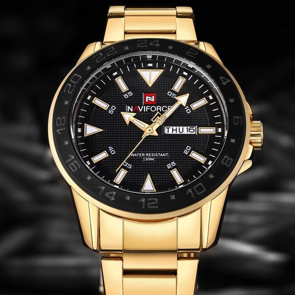 wristwatches mens watches naviforce fashion quartz watch men waterproof full steel gold relogio masculino, Slivery;brown
wristwatches mens watches naviforce fashion quartz watch men waterproof full steel gold relogio masculino, Slivery;brown