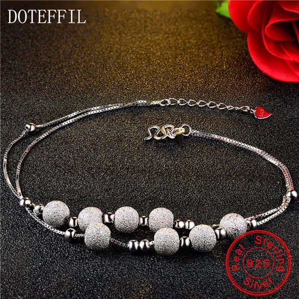 925 sterling silver women anklets scrub process six round bead chains real sterling silver girl anklets fashion jewelry f1219, Red;blue
925 sterling silver women anklets scrub process six round bead chains real sterling silver girl anklets fashion jewelry f1219, Red;blue
