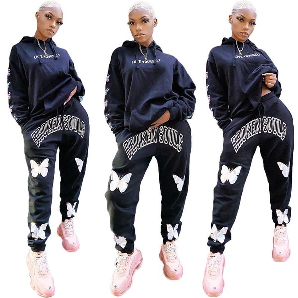 2021 new sweatsuit two piece set women outfit black hoodie sweatpants cool streetwear winter clothes tracksuit wholesale dropshipping zy, Gray
2021 new sweatsuit two piece set women outfit black hoodie sweatpants cool streetwear winter clothes tracksuit wholesale dropshipping zy, Gray