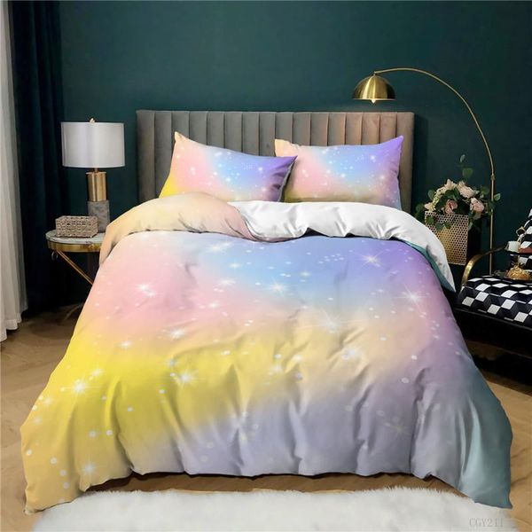 bedding sets 3 pcs luxury duvet cover set fashion gradient comforter pillowcase home textiles
bedding sets 3 pcs luxury duvet cover set fashion gradient comforter pillowcase home textiles