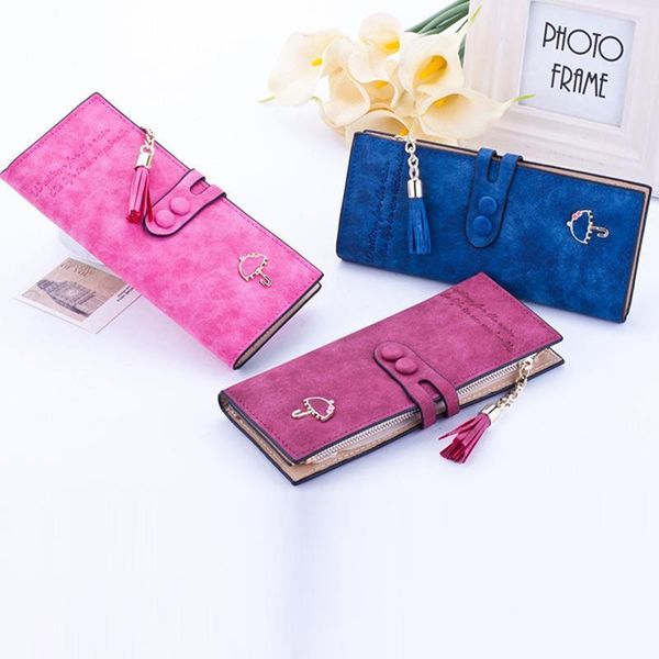 fashion womens wallets pu tassel zipper leather wallet long design card holder more color clutch, Red;black
fashion womens wallets pu tassel zipper leather wallet long design card holder more color clutch, Red;black