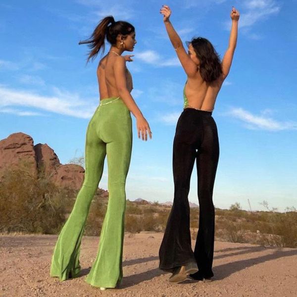 women's pants & capris high waist solid skinny flare spring summer women fashion streetwear elegant party club trousers 2021, Black;white
women's pants & capris high waist solid skinny flare spring summer women fashion streetwear elegant party club trousers 2021, Black;white