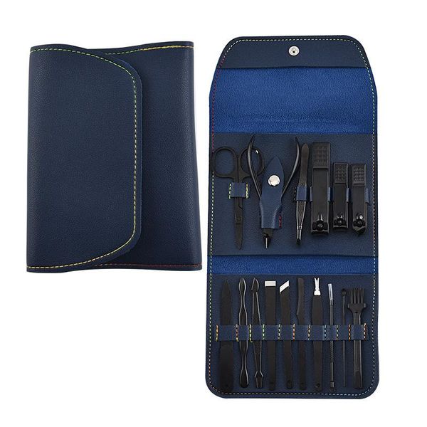 nail art kits multifunction clippers set black pedicure scissor stainless steel tweezer push manicure kit tools
nail art kits multifunction clippers set black pedicure scissor stainless steel tweezer push manicure kit tools