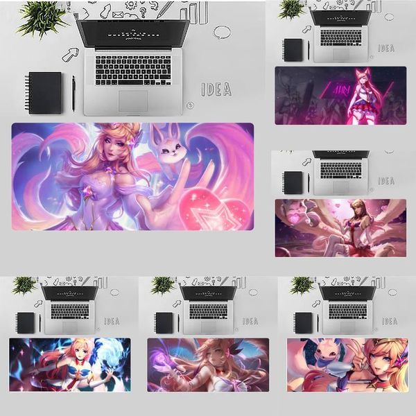 mouse pads & wrist rests star guardian ahri splash art mousepads anime desk table protect game office work mat pad non-slip lapcush
mouse pads & wrist rests star guardian ahri splash art mousepads anime desk table protect game office work mat pad non-slip lapcush