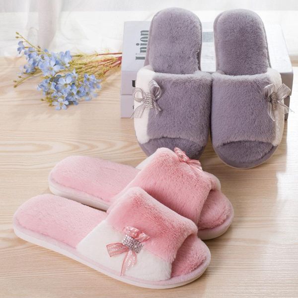 slippers 2021 korean japanese bow home cotton casual women's open toed plush, Black
slippers 2021 korean japanese bow home cotton casual women's open toed plush, Black