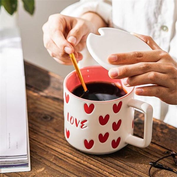 mugs 480ml large capacity american mug with spoon lid retro coffee milk cup couple breakfast
mugs 480ml large capacity american mug with spoon lid retro coffee milk cup couple breakfast