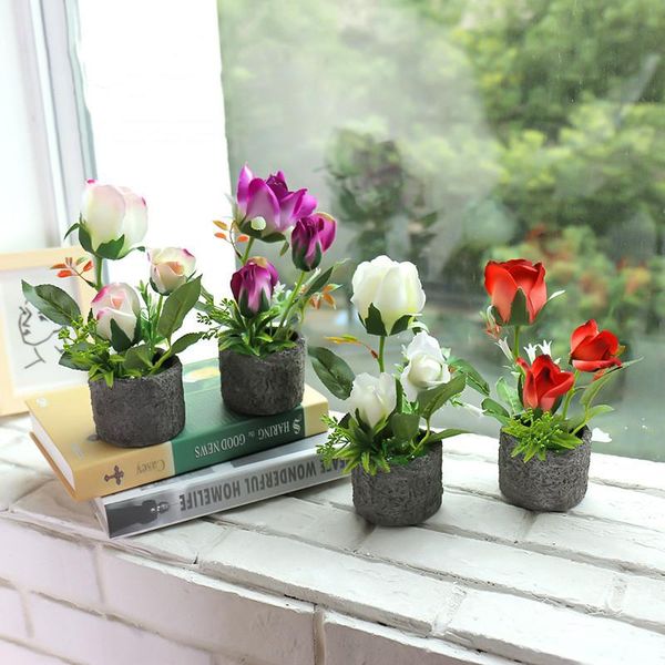 decorative flowers & wreaths artificial silk flower fake bonsai bud simulation plant rose peony potted bouquet ornaments for home living roo
decorative flowers & wreaths artificial silk flower fake bonsai bud simulation plant rose peony potted bouquet ornaments for home living roo