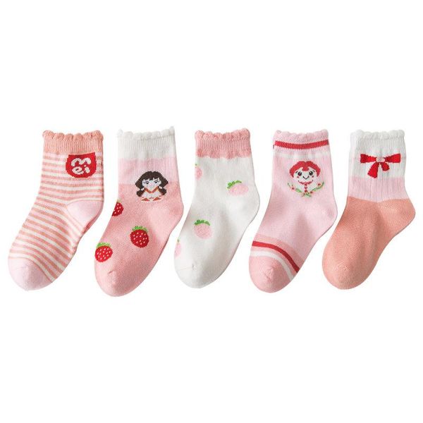 socks 5 pairs autumn and winter baby cartoon lovely princess middle tube warm cotton children's, Pink;yellow
socks 5 pairs autumn and winter baby cartoon lovely princess middle tube warm cotton children's, Pink;yellow