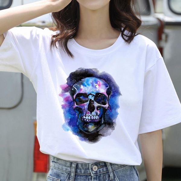 women's t-shirt women soft casual white t shirts funny printed streetwear creative skeleton summer regular
women's t-shirt women soft casual white t shirts funny printed streetwear creative skeleton summer regular