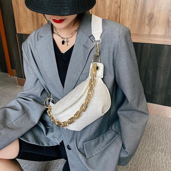 waist bags luxury women's fanny pack bag thick chain shoulder crossbody chest female belt designer brand handbag
waist bags luxury women's fanny pack bag thick chain shoulder crossbody chest female belt designer brand handbag