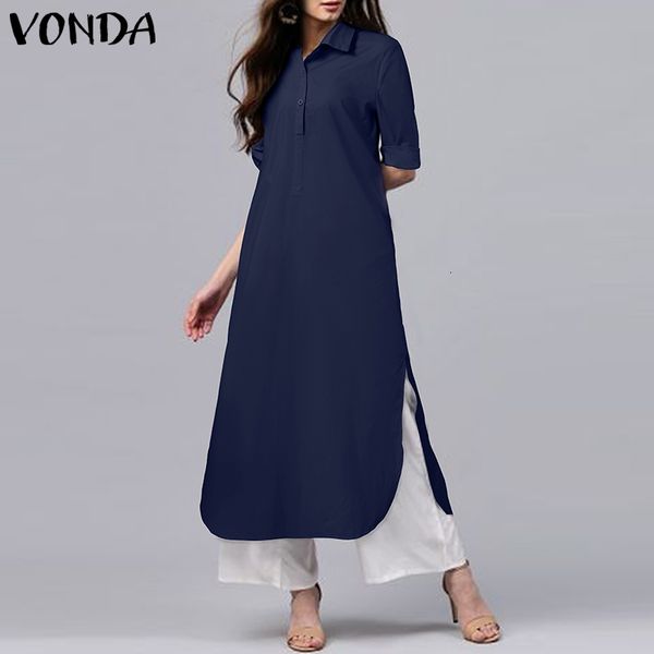 casual dresses dresses ol long sleeve shirt vonda elegant women side split party dress veatido plus size office sun 808i, Black;gray
casual dresses dresses ol long sleeve shirt vonda elegant women side split party dress veatido plus size office sun 808i, Black;gray