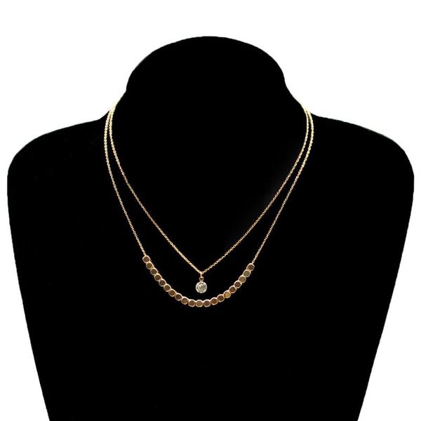 pendant necklaces fashion handmade double layer crystal beads necklace charm female long sweater chain for women jewelry, Silver
pendant necklaces fashion handmade double layer crystal beads necklace charm female long sweater chain for women jewelry, Silver