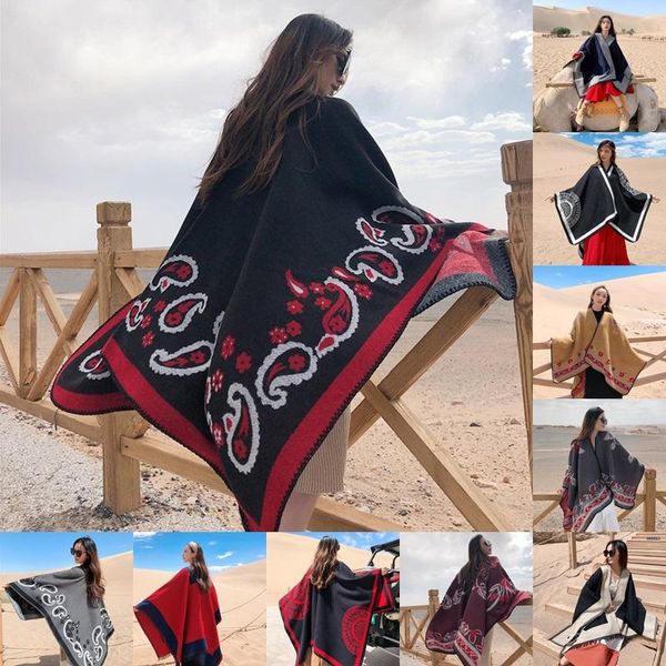 scarves autumn winter shawl fashion poncho women scarf for lady luxury blanket 130*150cm imitation cashmere warm cape, Blue;gray
scarves autumn winter shawl fashion poncho women scarf for lady luxury blanket 130*150cm imitation cashmere warm cape, Blue;gray