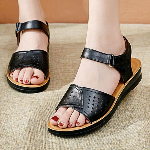 women summer sandals hook loop flat shoes non slip hollow out flowers casual sandals shoes woman comforteble footwear 2021, Black
women summer sandals hook loop flat shoes non slip hollow out flowers casual sandals shoes woman comforteble footwear 2021, Black