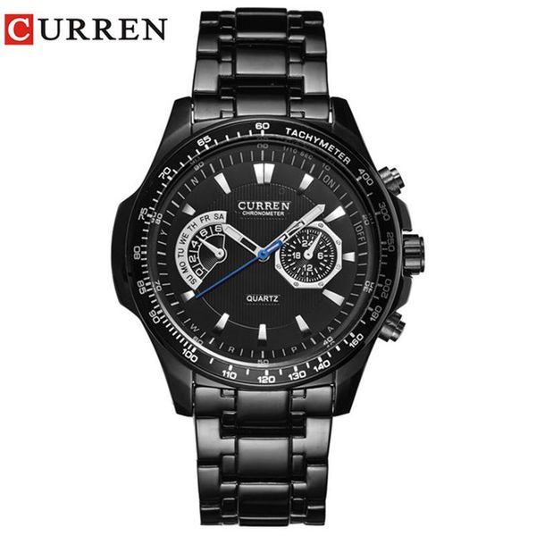 wristwatches curren original brand fashion quartz watch men military sport full steel relogio masculino 8020 drop, Slivery;brown
wristwatches curren original brand fashion quartz watch men military sport full steel relogio masculino 8020 drop, Slivery;brown