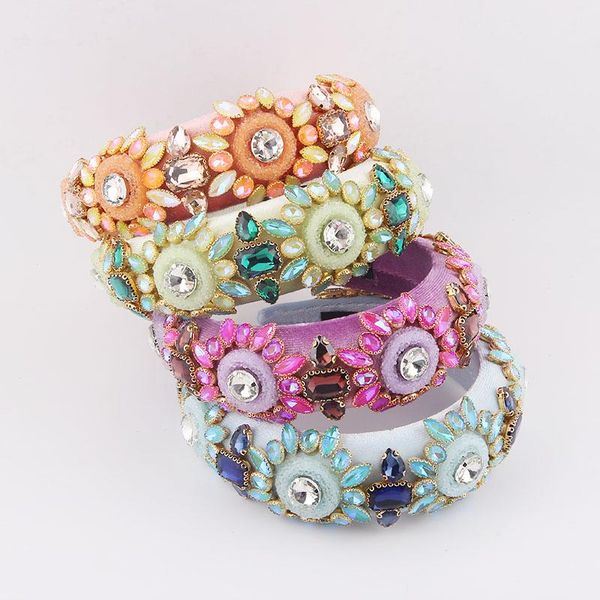 hair clips & barrettes personality exaggerated sponge rhinestone headband baroque inlaid color gorgeous accessories 914, Golden;silver
hair clips & barrettes personality exaggerated sponge rhinestone headband baroque inlaid color gorgeous accessories 914, Golden;silver