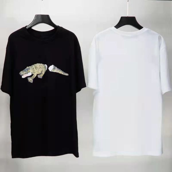 2021 new designer t-shirt men's summer short sleeve fashion couple loose shirt letter printing leisure tailed crocodile fashion, White;black
2021 new designer t-shirt men's summer short sleeve fashion couple loose shirt letter printing leisure tailed crocodile fashion, White;black