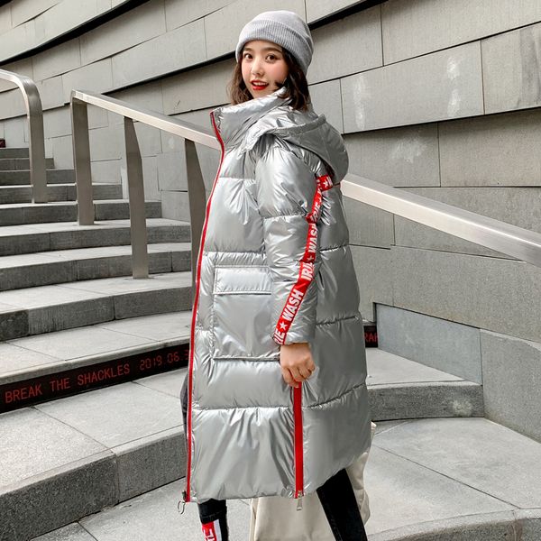 Thick with Shining Fabric Warm Cotton 2021 Winter Long Jacket for Women Stand- Up Collar Parka Female Hooded Coat Parkas Mqla, Black
Thick with Shining Fabric Warm Cotton 2021 Winter Long Jacket for Women Stand- Up Collar Parka Female Hooded Coat Parkas Mqla, Black
