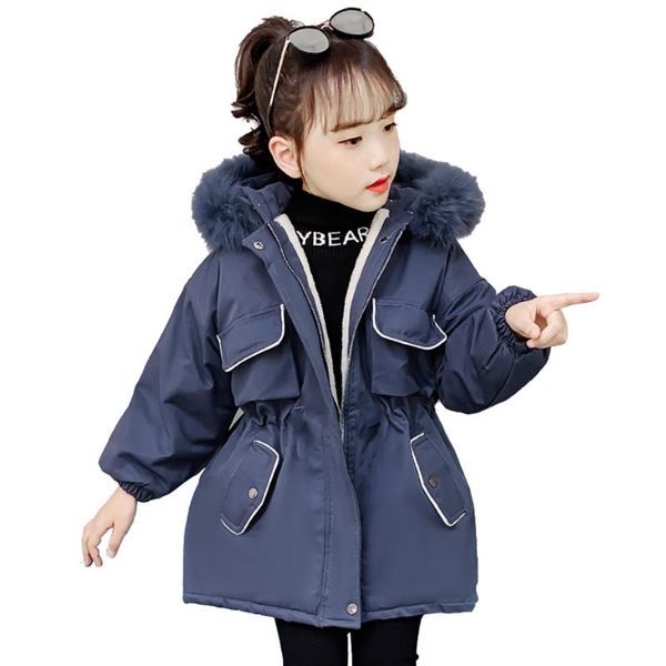 jackets coat for girl thick warm girls coats cotton padded outerwear children winter autumn children's clothes, Blue;gray
jackets coat for girl thick warm girls coats cotton padded outerwear children winter autumn children's clothes, Blue;gray
