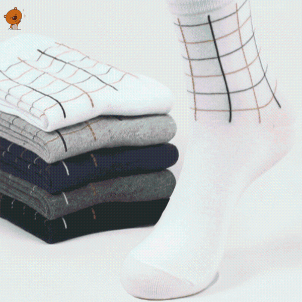 men's socks 3 pairs four seasons medium cotton business casual small square sweat breathable absorbing lattice, Black
men's socks 3 pairs four seasons medium cotton business casual small square sweat breathable absorbing lattice, Black