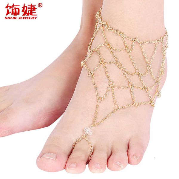 wind fashion summer beach exaggerated diamond fishing geometric mh toe chain bracelet accsori gift, Red;blue
wind fashion summer beach exaggerated diamond fishing geometric mh toe chain bracelet accsori gift, Red;blue