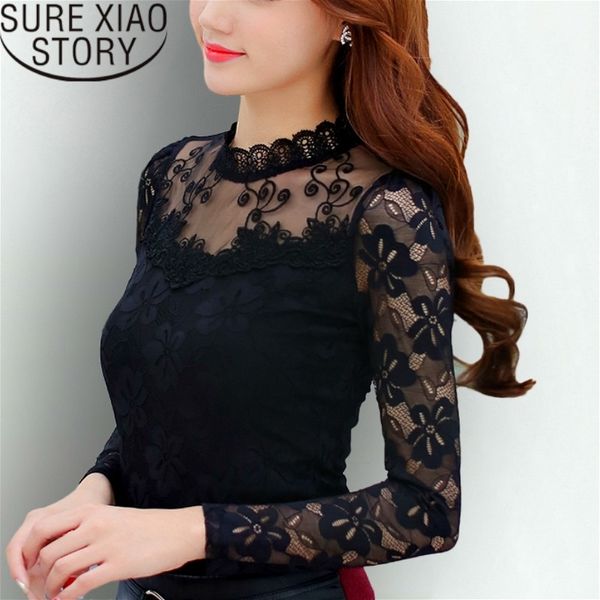 blusas mujer de moda 2021 womens blouses white shirt lace hollow out stand long sleeve shirts pullover plus size 2305 50 210308
blusas mujer de moda 2021 womens blouses white shirt lace hollow out stand long sleeve shirts pullover plus size 2305 50 210308