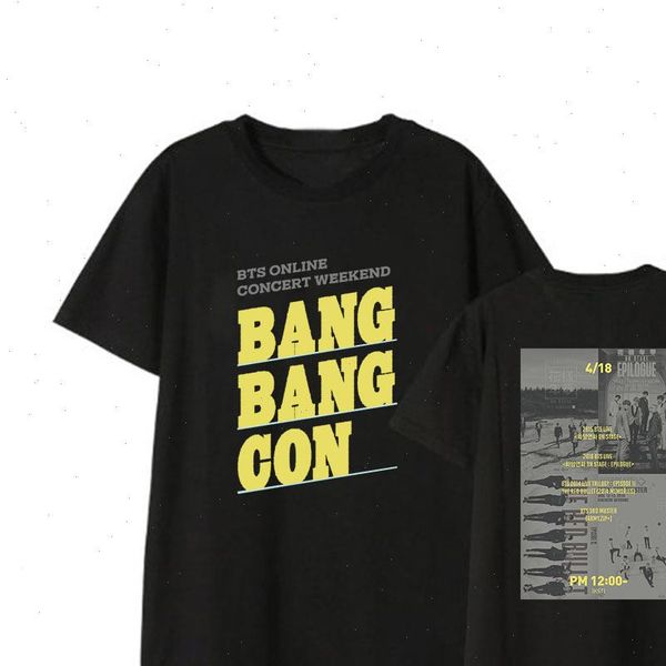 kpop bangtan boys bang con t shirt army fans should support t shirt korean casual couples men and women summer, White
kpop bangtan boys bang con t shirt army fans should support t shirt korean casual couples men and women summer, White