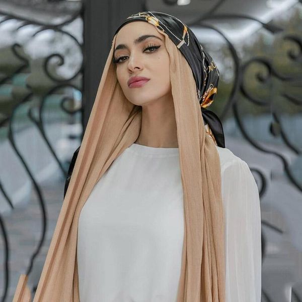 Goldcolor Women Square Hijab Satin Silk Scarf Wrap Autumn Winter Sjaal Luxury Large Satin Scarves Muslim Head Scarf 90*90cm, Blue;gray
Goldcolor Women Square Hijab Satin Silk Scarf Wrap Autumn Winter Sjaal Luxury Large Satin Scarves Muslim Head Scarf 90*90cm, Blue;gray