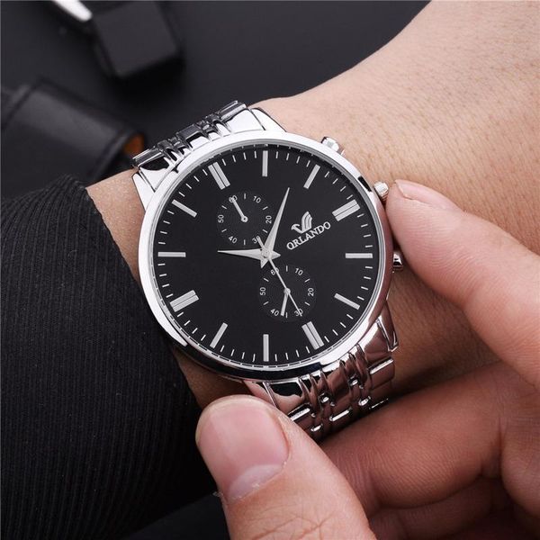 wristwatches men orlando watches luxury gold stainless steel quartz fashion business watch relogio masculino, Slivery;brown
wristwatches men orlando watches luxury gold stainless steel quartz fashion business watch relogio masculino, Slivery;brown