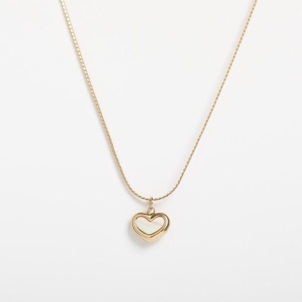 pendant necklaces fashion trend love heart shell clavicle chain necklace female sweet jewelry titanium steel stainless, Silver
pendant necklaces fashion trend love heart shell clavicle chain necklace female sweet jewelry titanium steel stainless, Silver